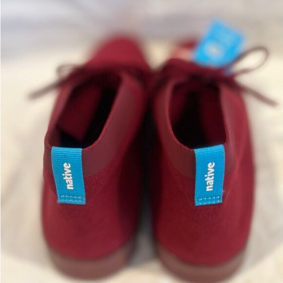 NATIVE REVOLVE NWT Apollo Chukka Boots Shoes Cavalier Red 12 Preppy Mod - Picture 3 of 6